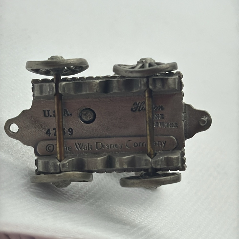 Disney Pewter DOPEY Music Band Train Piece Railroad Hudson - Picture 5 of 7